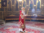 Всенощное бдение в Спасо-Преображенском соборе г.Губкин