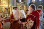 Всенощное бдение в Спасо-Преображенском соборе г.Губкин