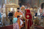 Всенощное бдение в Спасо-Преображенском соборе г.Губкин