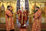 Всенощное бдение в Спасо-Преображенском соборе г.Губкин