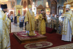 Божественная Литургия в Спасо-Преображенском соборе