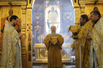Божественная Литургия в Спасо-Преображенском соборе