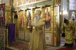 Всенощное бдение в Спасо-Преображенском соборе