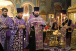 Всенощное бдение в Спасо-Преображенском соборе