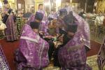 Всенощное бдение в Спасо-Преображенском соборе