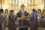 Божестенная литургия в Спасо-Преображенском соборе