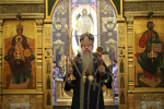 Божестенная литургия в Спасо-Преображенском соборе
