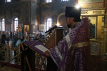 Божестенная литургия в Спасо-Преображенском соборе