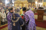 Божестенная литургия в Спасо-Преображенском соборе