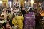 Божестенная литургия в Спасо-Преображенском соборе